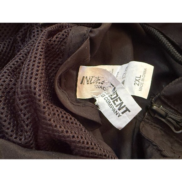 ZIGGY MARLEY Long Sleeve Pull-Over Hooded Windbreaker Jacket 2XL - Picture 5 of 7